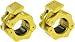Greententljs Pro Barbell Clamps 1" Clip Quick Release Locking Workout Weights Plate Collar Clips Lock 1 inch Diameter Standard Bar Weight Lifting/Powerlifting Fitness Training (Yellow)