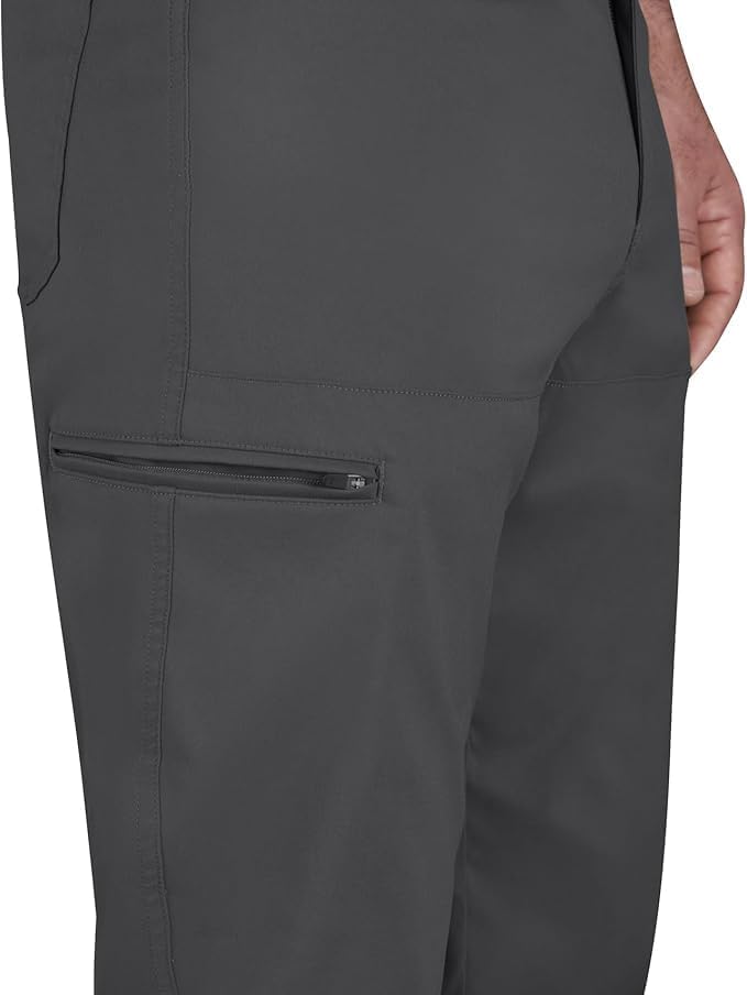 TK Flex Men's Rivet Utility Cargo Pants – Stretch Nylon, Lightweight, 8 Pockets - Image 4