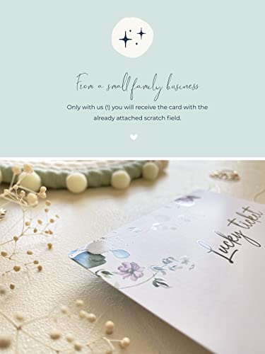 Image of Joli Coon Pregnancy announcement scratch card - You are going to be a grandpa - Baby announcement - Eucalyptus