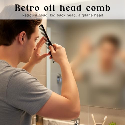 6 Peines para Corte de Cabello Multiusos en Plástico miniatura 5