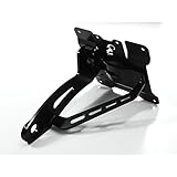 Lieferumfang: 1 Kennzeichenhalter schwarz pulverbeschichtet inkl. Montageset LED-Kennzeichenbeleuchtung 