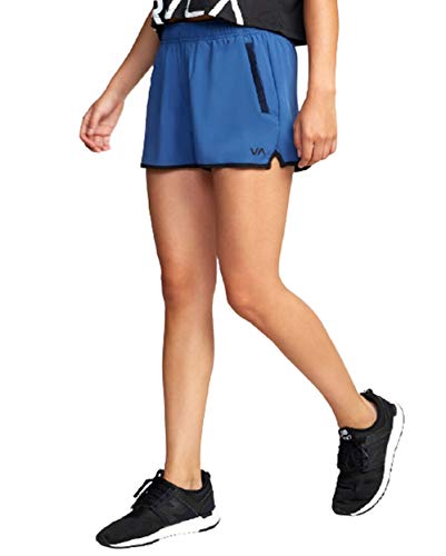 RVCA Sport Womens Yogger Stretch Short Blue L/12