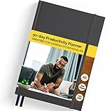 Productivity Planner For Entrepreneurs - 90 Day Undated Business Planner for Men and Women - Unlock...