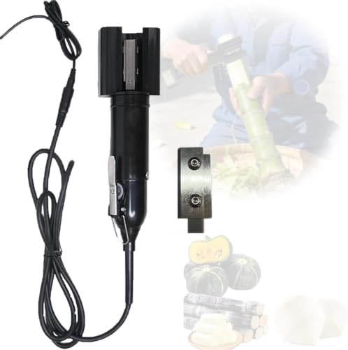 Peladora de caña de azúcar automática para preparar jugos de piña y coco 2