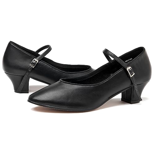 Danzcue 1.5 Inch Character Dance Shoes2