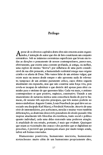 O drama do humanismo ateu