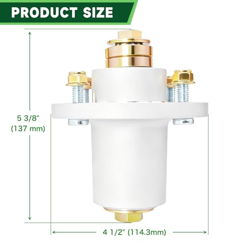 TENGMUJX 36" 42" 46" 48" 54" 60" Mower Deck Fits Hustler Raptor SD SDX Sport Flip-Up BigDog C Lawn Mower Parts Replaces OEM Hustler 601804 607418 607418P 3PACK by TENGMUJX - Used condition - Image 2