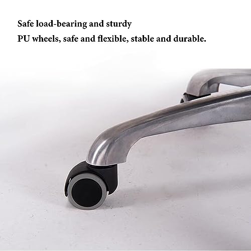 GIZNXBA Silla De Oficina Giratoria, Silla De Trabajo Ergonómica, Silla De Oficina Giratoria con Brazos, Silla De Escritorio con Soporte Lumbar, Sillas De Escritorio con Ruedas (Color : /Beige B) - imagen 7