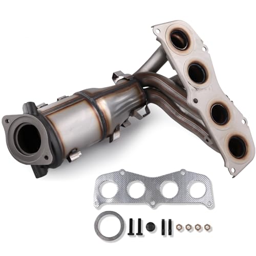Catalytic Converter with Gasket for 2007-2009 Toyota Camry & 2006-2008 Solara 2.4L, OE# 250510H011 250510H040 49291 (EPA Compliant) by LORPHEIR - Used condition - US$87.05