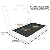 Deep Medium Z Palette Magnetic Makeup Palette, Empty Magnetic Palette, Universal Magnet makeup palette for Eyeshadows, Powders, Customizable Beauty Organizer with Clear Window