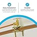 EZ-FLO 1/4 Inch (OD) Self Tapping Saddle Valve, Brass, 65801LF