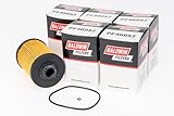Baldwin PF46057 Fuel Filter Element (6-Pack) | 5 Micron Absolute Cartridge | Replaces Isuzu