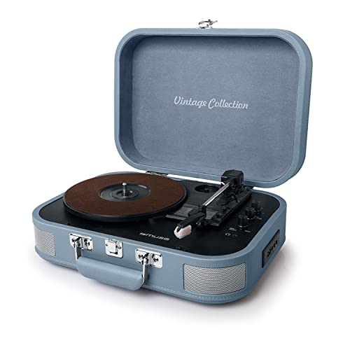 MUSE MT-201 Bleu & Noir – Chaîne Vinyle - Les Beatles, Paul McCartney, John Lennon, RIngo Starr, George Harrison MUSE MT-201 Bleu & Noir - Chaîne Vinyle