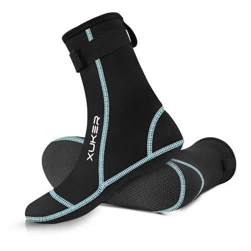Botas de buceo y calcetines de neopreno 3mm de alta resistencia XUKER
