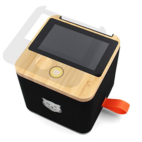 yabaduu 2er Set Design Schutzfolie für Tigerbox inklusive Displayschutz passgenau selbstklebend kindgerecht Folie Zubehör für Kinder Spielzeug Schutzcover F10 (Transparent, Ohne Wunschname)