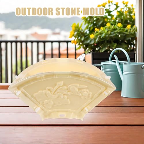 Moule en béton plastique extérieur pour poteau de clôture et statue de jardin