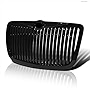 Spec-D Tuning Vertical Front Grill Hood Grille Black Compatible with Chrysler 300 300C 2005-2010