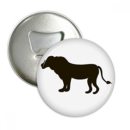 Ouvre Bouteille Lion Noir Aimanté pour Ne Plus Perdre Vos Décapsuleurs