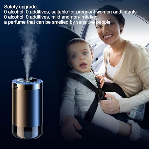 Diffuseur voiture anti-odeur et humidificateur de brume réglable - 4