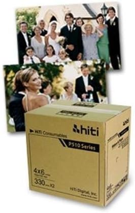 Digital Inc. HiTi P510 4x6 Ribbon & Paper Case, for Total of 660 4x6" Prints