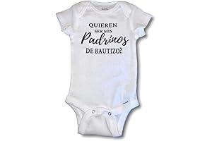 Padrinos de Bautizo Propuesta Original en Español (0-3 Meses)