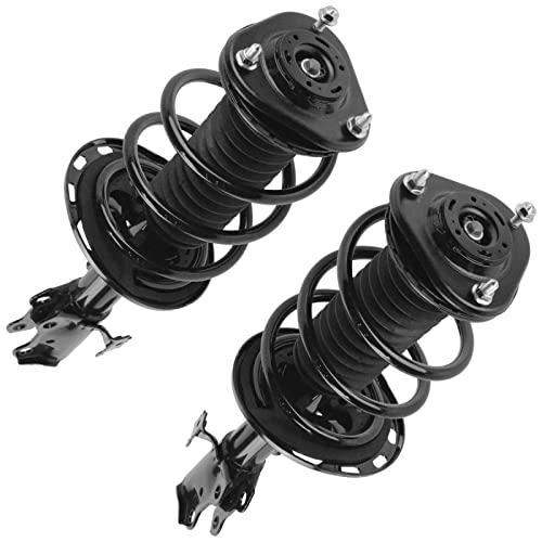 Image of TRQ Front Strut and Spring Assembly Set 2 Piece Compatible with 2006-2012 Toyota RAV4