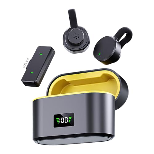 Micrófonos inalámbricos con reducción de ruido para grabación de audio en móvil y ordenador