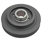 Harmonic Balancer & Belt Drive Pulley Compatible with Camry Rav4 Celica Solara 2.0L 2.2L