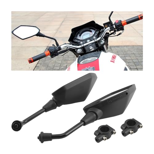 Khguz KHGUZ-MIRROR1 2Pcs Motorcycle Mirrors, Dirt Bike Rearview Side Mirror cover