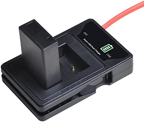 DuraPro 2Pcs 1200mAh EN-EL20 EN EL20 Battery + LCD Dual USB Charger with Type C Port for Nikon EN-EL20,EN-EL20a, Nikon Coolpix P1000, Nikon 1 J1/1 J2/1 J3/1 S1/1 V3 Cameras