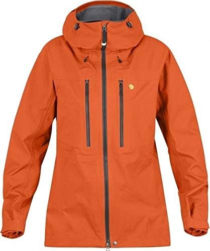 FjallravenWomen's Bergtagen Lite Eco-shell Jacket - Hokkaido Orange - Large