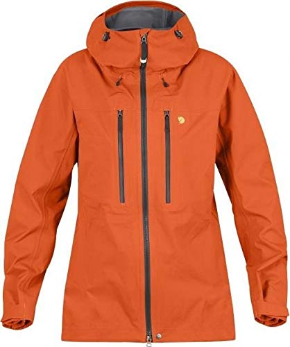 FjallravenWomen's Bergtagen Lite Eco-shell Jacket - Hokkaido Orange - Medium
