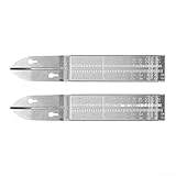 Tamaño compacto: mide 25 x 5 x 2,7 cm, este medidor de lluvia compacto encaja perfectamente en tu espacio de jardín mientras que todavía ofrece datos precisos de acumulación de lluvia.