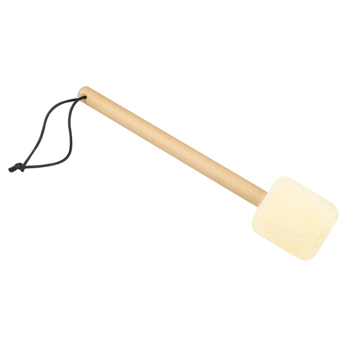 Toyvian 3 duże pałeczki do perkusji basowej dla dzieci, instrumenty muzyczne dla dzieci, instrumenty dziecięce, rakietki bębnowe z polaru, z filcu, zasilanie bębna basowego, buk