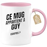 Capacité Optimale : Avec une capacité de 330 ml, ce mug offre la taille parfaite pour savourer votre café, thé ou toute autre boisson préférée. Compatible avec le lave-vaisselle et le micro-ondes, il est aussi pratique qu'amusant.