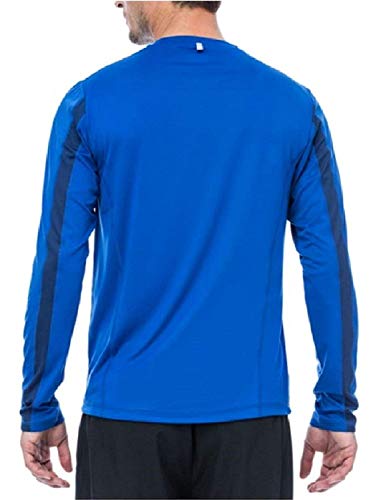 T-shirt Fila à manches longues pour homme en bleu roi taille M