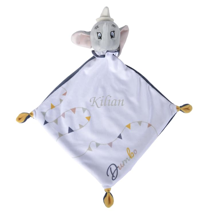 Doudou personnalisé Dumbo l'éléphant 25 cm