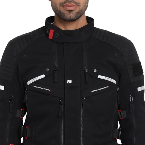 Royal Enfield Nirvik V2 Riding Jacket, Black - Image 4