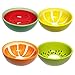 iubihome - Set di 4 ciotole piccole per lo sconto 300 ml, ciotole originali per l'peritivo, Boli per l'arcobaleno, dolce, frutta o gelato