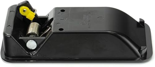 Miniatura 6 de KarParts360 Manija de puerta exterior para Jeep Wrangler YJ 1987-1995 lado del conductor  Delantera  Negro liso  Moldura todos los submodelos