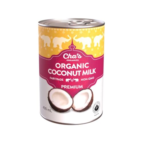 Cha's Organics Organic Premium Coconut Milk, 400 ML