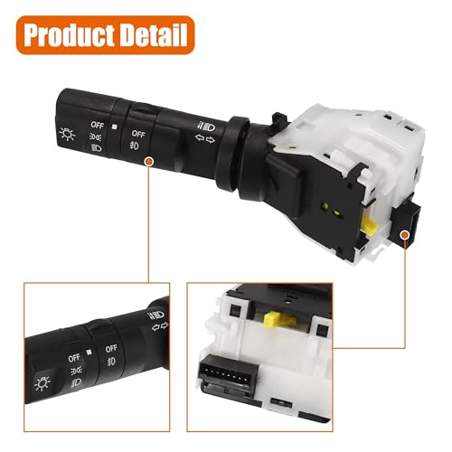 Interrupteur combiné Nissan Frontier commande antibrouillard et clignotants - 2