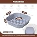 Diboniur Silicone Air Fryer Liners 8 Inch 2 Pack 5-8L for Ninja and COSORI