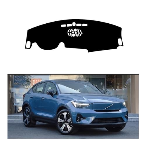 Évite la lumière sur la plate-forme d'instruments avec la couverture Volvo C40 Pro