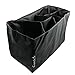 Comicfs Baby Diaper Bag Insert Organizer with Comicfs cleaning cloth (Dimensions: 12 X 6.4 X 8 Inch, Black)