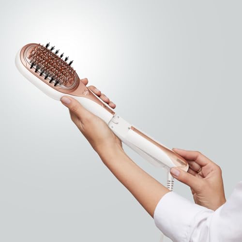 Miniatura 7 de Rowenta Hair Therapist - Cepillo Reparador A Vapor Con Tecnología Thermal Care, Repara Hasta El 78 Del Daño Capilar, Cerdas Naturales Para Un Cabello Suave Y Brillante Cf9920