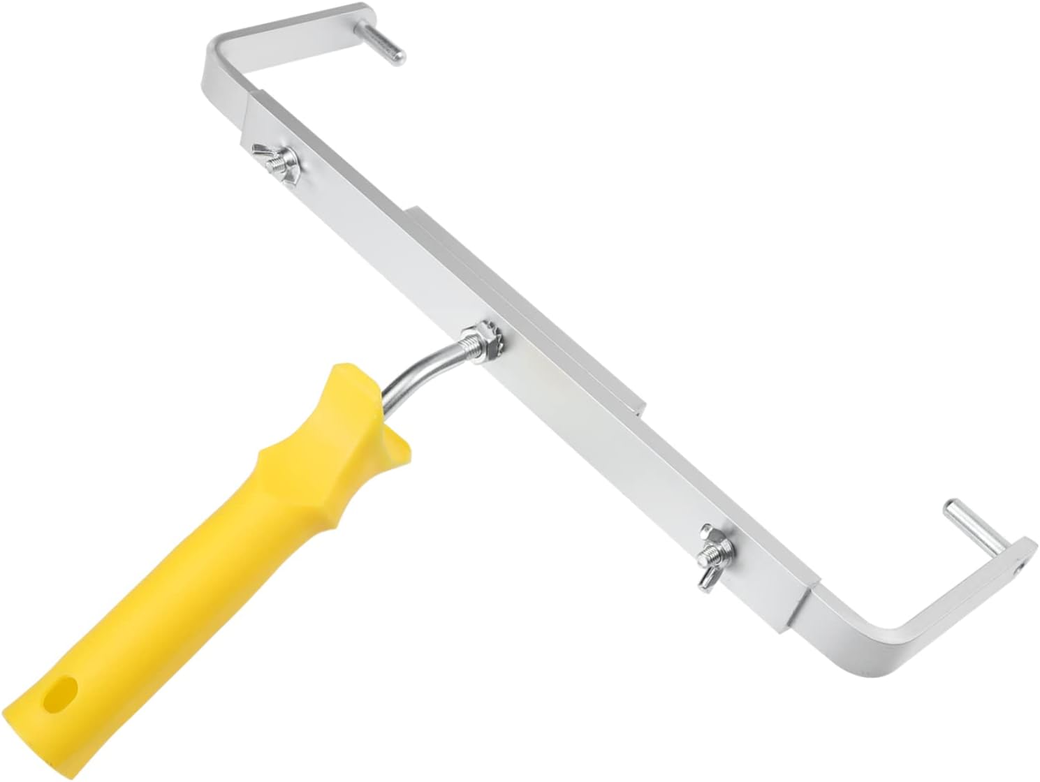 Aluminum Alloy Roller Stand Handle Brush Retractable Flexible Roller Brush Shelf