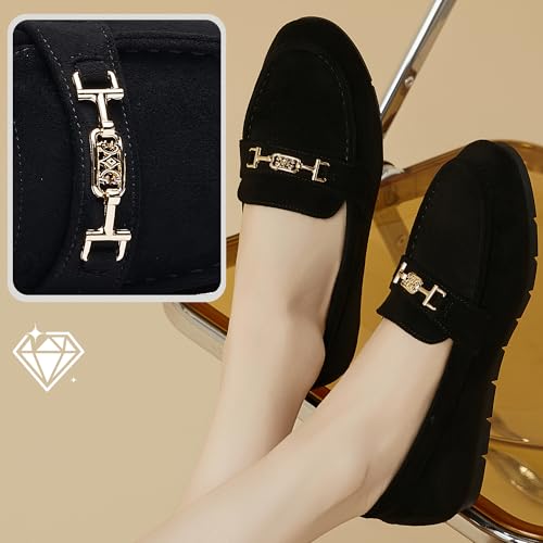 Image of Women's Loafer Shoes Leisure Slip On Work Shoes Comfort Walking Flats