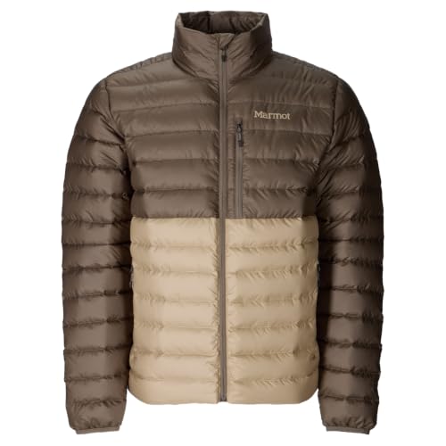 Image of MARMOT Highlander Men's Down Full-Zip Midlayer Jacket | Recycled Polyester, 700-Fill Down Insulated, Water Resistant, Regular Fit