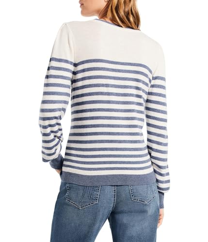 Image of NIC+ZOE Women's Striped Femme Sleeve Sweater